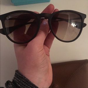Ray Bans “Erika” Sunglasses in Tortoise